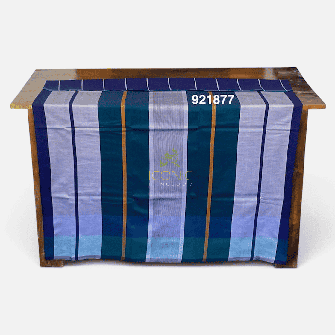 Handloom Cotton Sarong - The Galle Fort Crest  -  ICS 921877